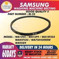 WA12V5 WA15P9 WA10F5S3 WA85F5S3 WA75H4200SW WA95G9 M-22 SAMSUNG WASHING MACHINE GEARBOX BELTING / BE