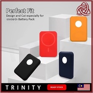 M@gsafe Magnetic Power Bank Cover Case Compatible Silicone Soft Anti Scratch