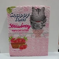 Snappy Tom Tofu Cat Litter Strawberry 7L