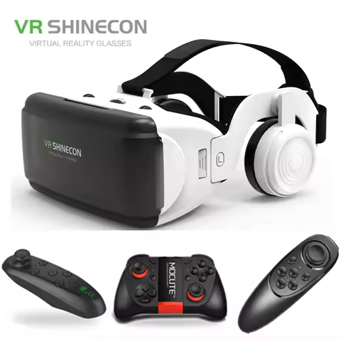 Virtual reality 3D VR glasses Shinecon Pro VR glasses Google Cardboard headset virtual glasses for s