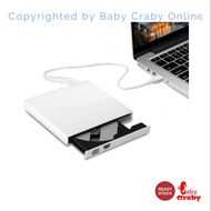 Stok Sedia Ada / External DVD Drive USB 2.0 Transmission External DVD CD RW ROM Drive
