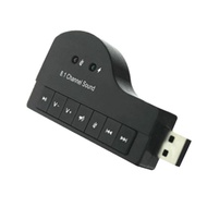 USB Sound Card 8.1 Channel 3D Microphone Headset 3.5mmjack For Win XP/7 /8 Android Linux MacOS