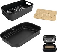 Grill Cooking Pot and Combo Crisper Basket for Ninja Foodi FG551/DG551/DG651 Smart XL 6-in-1 Indoor 