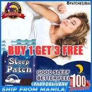 8pcs/pack Sleep Patch Relieve Anxiety Stress Headache Sticker Improve Insomnia Sleep Deep Sleep