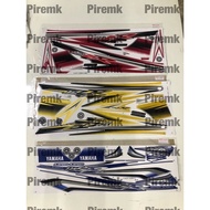 125zr Stripe 100% Original Moritaka/biru gp/ sticker 125z/sticker 125zr /stripe 125z biru gp/kuning 