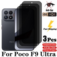For Poco F9 Ultra 1-3 Pcs Privacy Tempered Glass Screen Protector For Redmi Note 17 Poco F9 Pro Max 