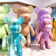 DIY Fluid Bear Creative Handmade Toys Fluid Painting Home Bear Doll Fluid Bear Decor DIY流体暴力熊 Craft 