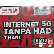 Hotlink Prepaid Sim Card "Double Double Digit" & "Easy to Remember" 017-6335593