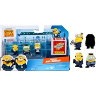 Minions Despicable Me 4 AVL Squad 4 Figure Pack 2 Inch Collectible Toys 3 Visible Plus 1 Surprise Hi