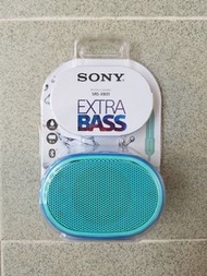 Sony SRS-XB01 EXTRA BASS  wireless speaker water resist  靚靚藍色 防水 無線藍芽 重低音 喇叭 6小時長效電力