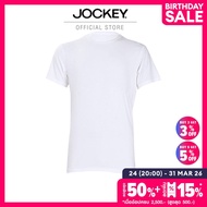 JOCKEY MICRO MODAL AIR เสื้อยืด รุ่น KU 1955 สีขาว