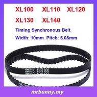 [MRBUNNY]100XL 110XL 120XL 130XL 140XL 037 Timing Belt Rubber Belt 10mm Width 1/5'' Pitch