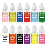 flgo Epoxy Resin Pigment 12 Colors Liquid Epoxy Resin Dye Resin Colorant Suitable for Epoxy Resin Co