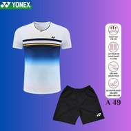 Men's and Women's 4-Way Stretch Sports Badminton Clothing Set - Cool, Standard Form A49