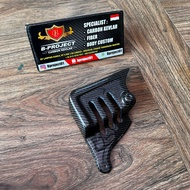 Accessories crankcase aerox old/v1 middle part original carbon kevlar