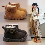 Children Short Boots Classic Fashion Kids Short Boots with Thick Warm Fur 2025 Winter Boys Girls Sno