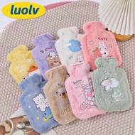 LUOLV Hot Water Bottle Cartoon Cute Tummy Warmers Hot Water Bag