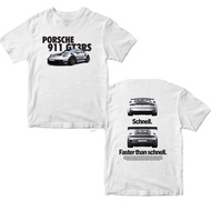 T-Shirt PORSCHE 911 RWB/PUNKWHEELS Custom Design JDM SHIRT Cotton Casual Crew Neck Slim-fitting