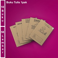 Buku Tulis Anak Motif Sampul Sekolah Buku Catatan 1pak Isi 58 Lembar  #NBBOOK