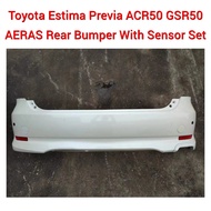 🇯🇵🇯🇵 Rear Bumper With Reverse Sensor Toyota Estima Aeras ACR50 06-08 Rear Bumper With Reverse Sensor / Bumper Belakang