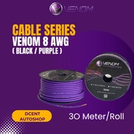 8 AWG Venom Cable - V-8GA 1 Roll Purple Black/ - Cable VenomSTRUM 8 AWG Venom Cable/ - Premium Quali