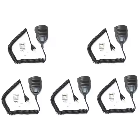 Lot 5PCS Standard Handheld PTT Mic Microphone Speaker MH-67A8J 8pin Plug for Yaesu Vertex VX2200 210