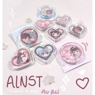 New Shaker pin ver ALNST Heart holo pin mini | Mizi sua Ivan till Hyuna alien wound stage by au rei