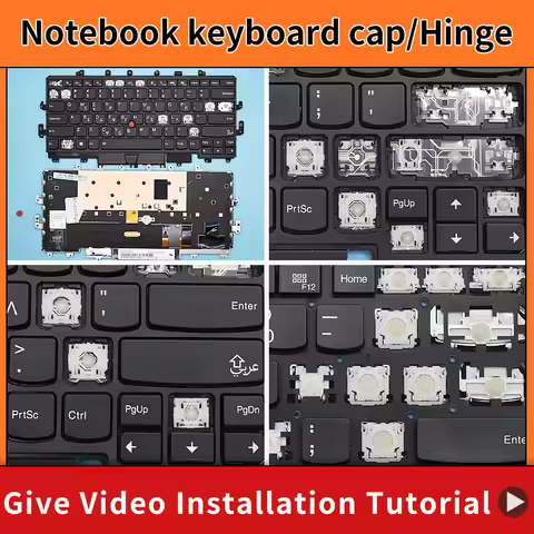 Replacement Keycap Key cap Hinge for Lenovo Thinkpad X1 Carbon 7th Gen 9 Gen9 2019 20QD 20QE 20R1 20