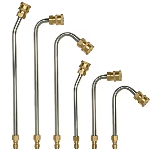 Wholesale of High-Pressure Car Wash Water Gun Elbows by Manufacturers, 1/4 Quick Connect Right Angle