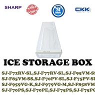 SHARP PETI SEJUK BEKAS AIS SIMPANAN/ SHARP REFRIGERATOR ICE STORAGE BOX SJ-F72RV,SF-F77RV