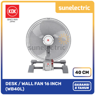 KDK 3in1 Fan / Kipas Angin Beridiri Lantai Meja 16" / 16 Inch / 40 cm WB-40L / WB 40 L / WB40 L / WB