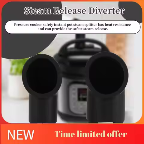A006-Steam Release Diverter Kitchen Accessory Fit For Pot Ninja Foodi Crock Pot Power Pressure Cooke