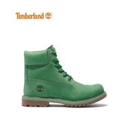 Timberland Women's Timberland® Premium 6-Inch Waterproof Boot Wide Medium Green Nubuck Wide
