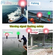 MAKERVY Marine Navigation Light Waterproof  Powered IP7X Flashing Marine