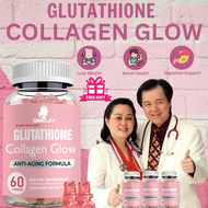 Glutathione Collagen Glow Gummies Glutathione Capsule With Collagen Anti-Aging Whitening Skin