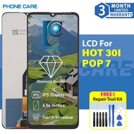 Lcd For Infinix Hot 30I X669 / Tecno POP 7 BF6 (With Touch Screen Display)