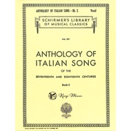 [Kaiyi-Schirmer] Selected Italian Songs Of 17th And 18th Century-Voice Music Score Volume 2