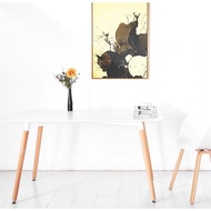 Simple Modern Dining Table Desktop Table Dining Table with Mountain Legs Home Eames table