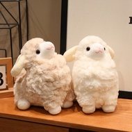 Cartoon Doodle Sheep Doll Plush Toy Simulation Little Sheep Doll Ragdoll Zodiac Sheep Mascot Pillow 