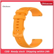 ChicAcces Adjustable Watchband Sweatproof Silicone Thickened Wrist Strap Replacement for Garmin Venu SQ for Garmin Venu Vivoactive3/4 Forerunner245