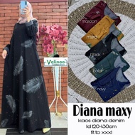 [New] Gamis Jumbo Diana Maxy/Bahan Kaos Diana Denim Tebal/Maxi Dress