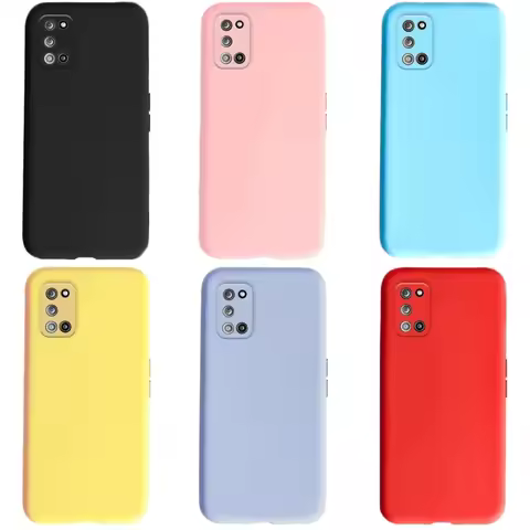 Liquid Silicone Phone Case for Samsung Galaxy A31 Cover Samsung A31 A41 A51 A71 A11 A21S Soft Shockp