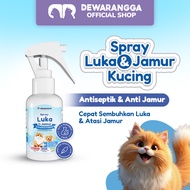 Dewarangga Spray Luka dan Jamur Kucing