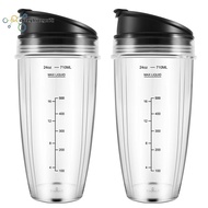 24OZ Replacement Cups Compatible for   BN401, BN701, SS101, BN400, BN800, BN801 Blender