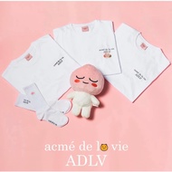 [acmé de la vie] KAKAO X ADLV APEACH SHORT SLEEVE T-SHIRT WHITE