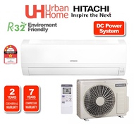 Hitachi AirCond R32 Standard Non Inverter Air Conditioner (1.0HP/1.5HP/2.0HP) RAS-EH10CKM/EH13CKM/EH
