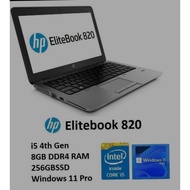 hp elitebook 820 i5 4th gen