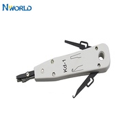 Portable KRONE KD-1 Punch Down Crimping Tools With Sensor Wire Stripper For Rj45 Keystone Telecom one Wire RJ11 Network