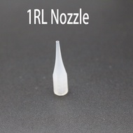 100 pcs Tattoo Tips Needle Nozzle for Permanent makeup Eyebrow Lip Eyeliner Tattoo machine 1R/3R/5R/