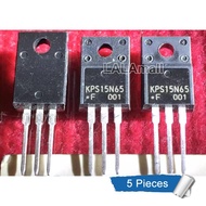 5pcs KPS15N65 KPS15N65F TO-220F 15A/650V N-channel MOSFET Transistor New Original